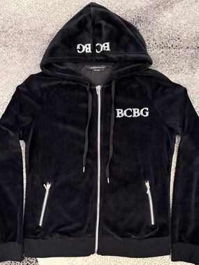 BCBG Velour Hoodie